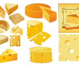 Векторная коллекция сыр