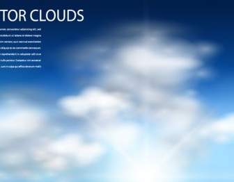 Vektor-Wolken-Hintergrund