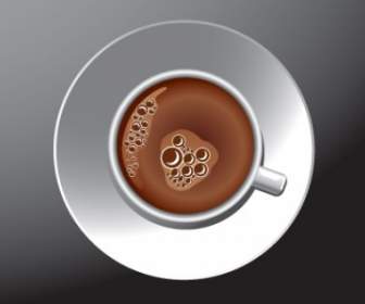 Vektor-Kaffee In Einer Tasse