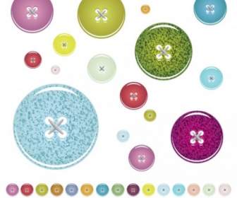 Vector Colorful Buttons