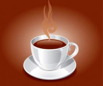 Vektor-Tasse Kaffee