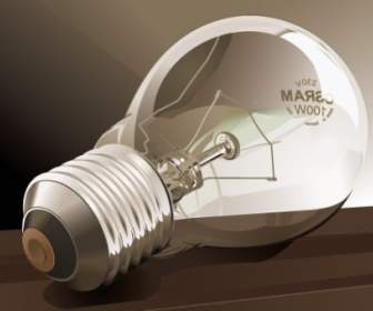 Vector Detailed Light Bulb