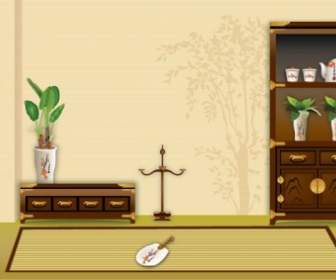 Vector Display Of Chinese Classical House