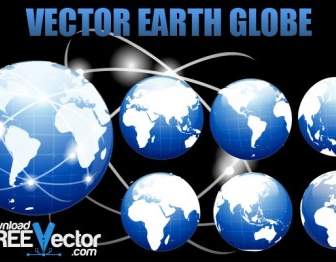 Vector Earth Globe