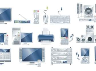 Vector De Productos Electrónicos Y Gadgets