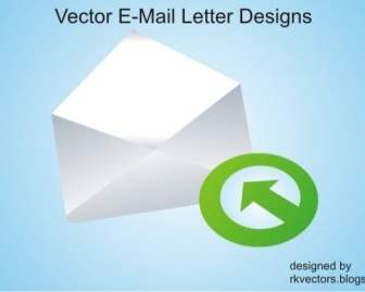 Carta De E-mail Vetor