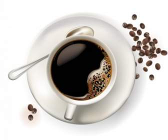 Vektor-Espresso Kaffee-Tassen