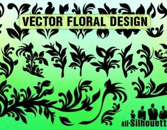 Desain Floral Vector