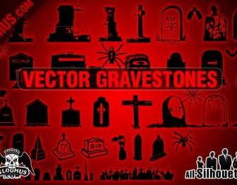 Vectơ Gravestones