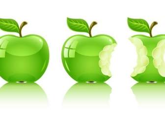 Apple Vector Verde