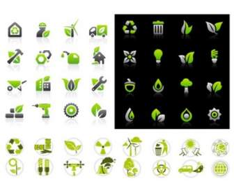 Vector Green Icon Set