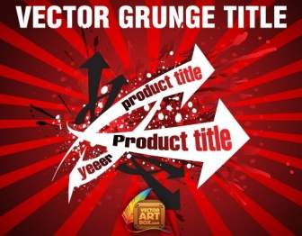 Vector Grunge Title