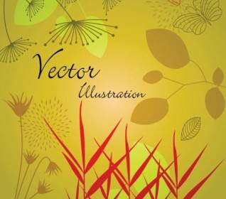 Vektor-Illustration Von Naturzug Linie Vector