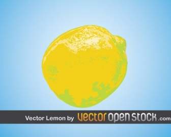 Vektor-Zitrone