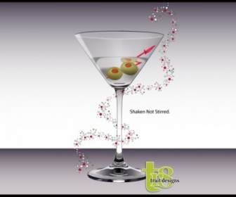 Vector Martini Glass