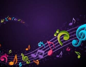 Vector Background Musical