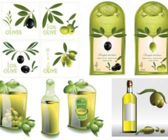Vecteur D'huile D'olive