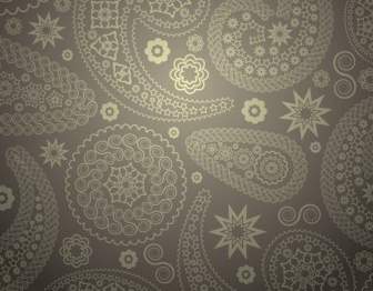 Vector Paisley Background