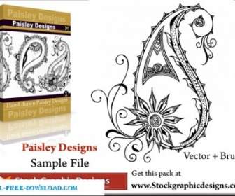 Vector Paisley Designs