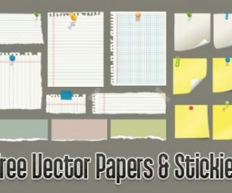 Vector Papers And Stickies
