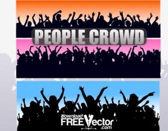 Vector People Crowd