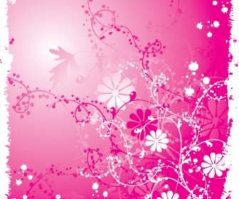 ピンクの花の韓国をベクトルします。