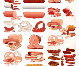Vector Sausage Meat