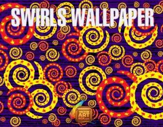Vector Swirls Wallpaper