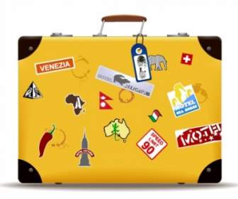 ベクトル旅行スーツケース