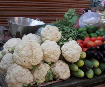 Verduras Del Mercado Alimentos