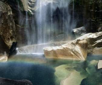 Vernal Falls Wallpaper Waterfalls Nature
