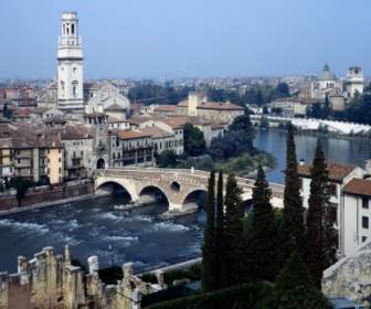Verona Italia Carta Da Parati Italia Mondo