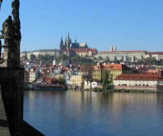 Vue Moldau Praha