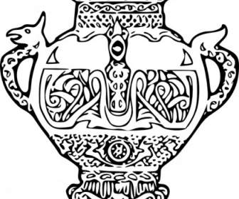 Viking Vase Clip Art