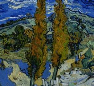 Paisagem De Vincent Van Gogh Pintando