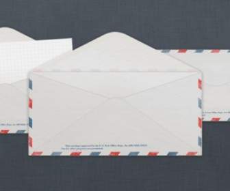 Vintage U S Air Mail Envelope