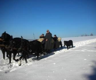vogtland landscape winter