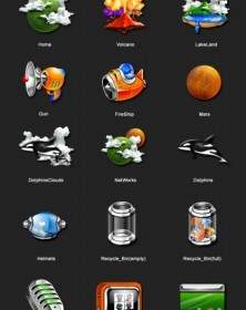 Volcanoland Icons Icons Pack