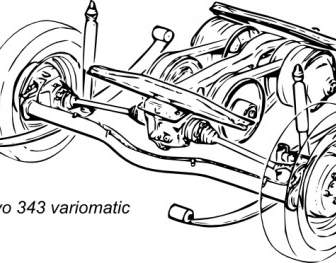 Volvo Variomatic Suspensi Clip Art