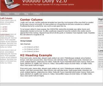 Voodoo Dolly V2-Vorlage