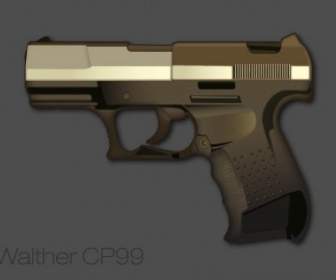Walther Pistolet Vector