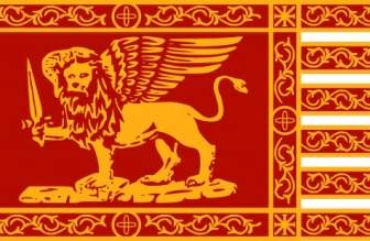 베니스의 전쟁 국기 클립 아트
