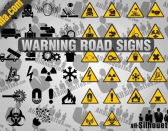 Warnung-Verkehrszeichen