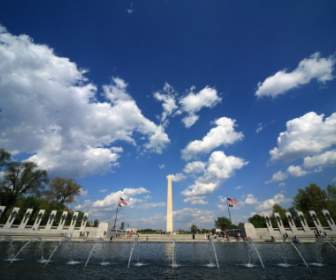 Washington Denkmal Tapete USA Welt