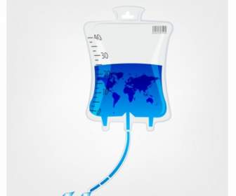 Wasser Welt Tasche Transfusion