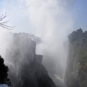 Waterfall Water Spray