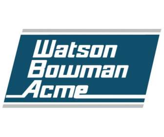 Acme Bowman Watson