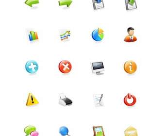Web Application Icons Set Pack Icônes