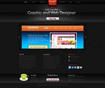 Web Design Psd Em Camadas