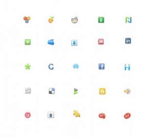 Web Social Icons Icons Pack